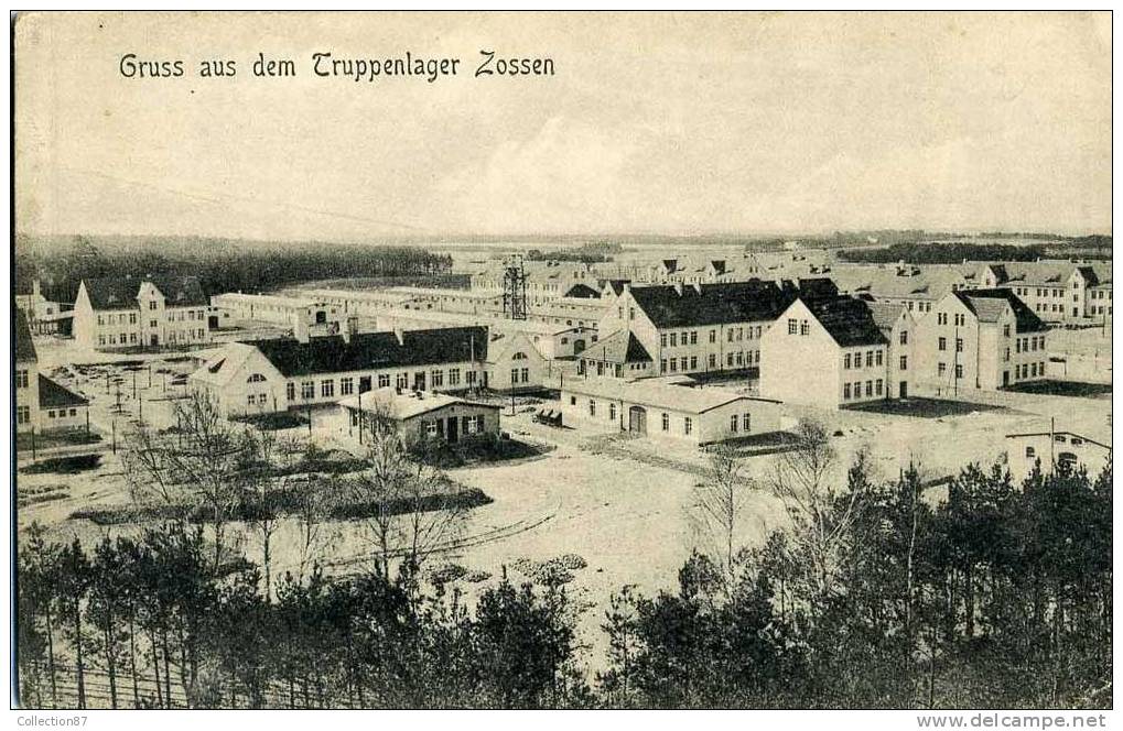 ALLEMAGNE - BRANDEBOURG - GRUSS Aus DEM TRUPPENLAGER ZOSSEN - CAMP MILITAIRE GUERRE 1914-1918 - Zossen