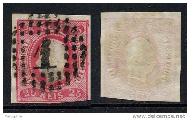 PORTUGAL - DOM LUIZ I  / 1866 # 21 OBLITERE - Used Stamps