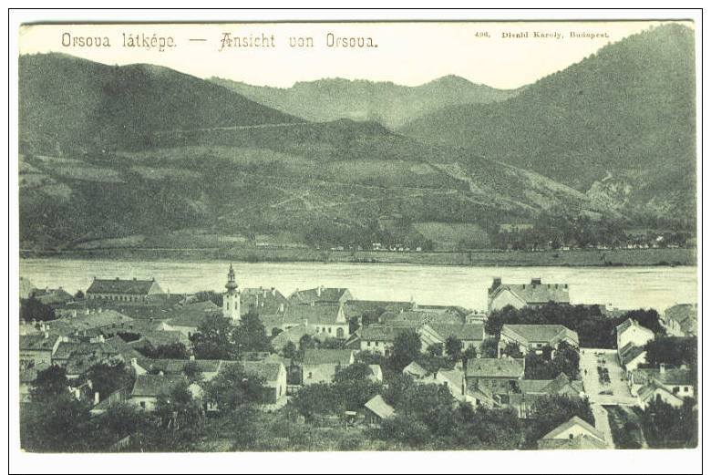 (154-E) HUNGARY - ORSOVA-VIEW- - Ungheria