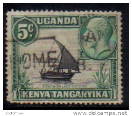 KENYA UGANDA & TANZANIA  Scott #  47a  VF USED - Kenya, Oeganda & Tanganyika