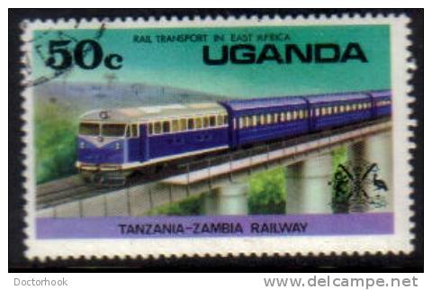 UGANDA  Scott #  155  VF USED - Uganda (1962-...)