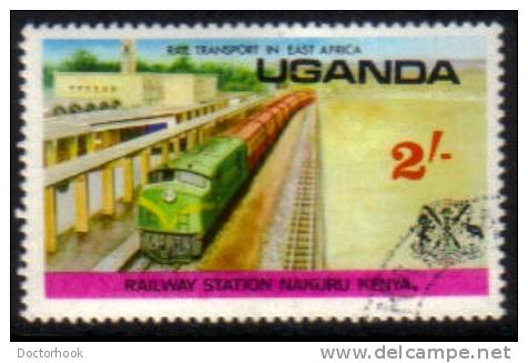 UGANDA  Scott #  157  VF USED - Uganda (1962-...)