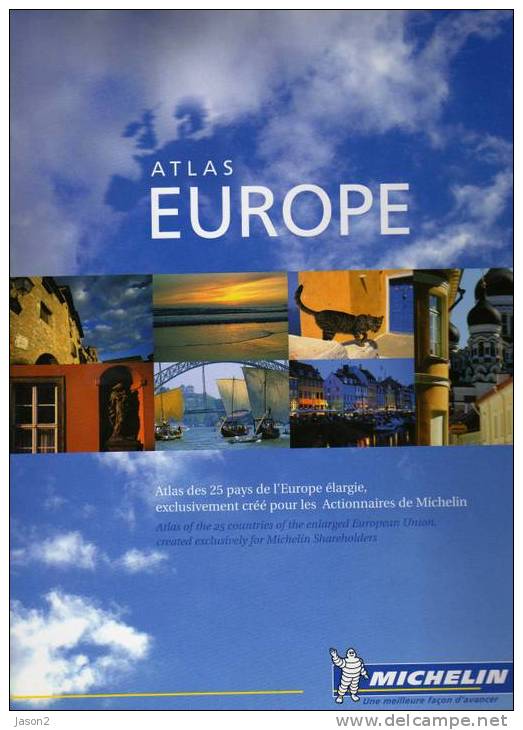 GRAND LIVRE Atlas De L'europe - Michelin (guides)