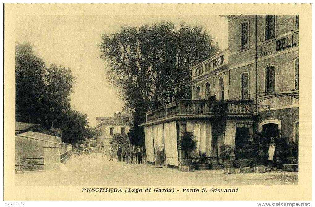 ITALIE - VENETO - PESCHIERA - LAGO DI GARDA - PONTE S. GIOVANNI - HOTEL MONTRESOR - Altri & Non Classificati