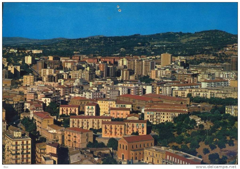 CALTANISSETTA SICILIA   VIAGGIATA COME DA FOTO PICCOLI FORI DA PUNES - Caltanissetta