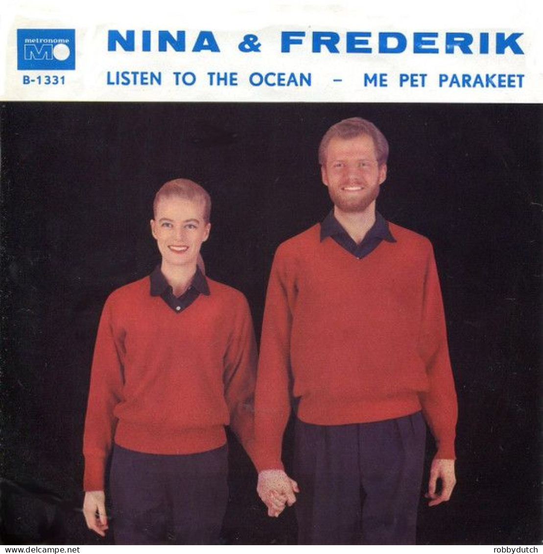 * 7" *  NINA & FREDERIK - LISTEN TO THE OCEAN (Holland Ex-!!!) - Andere - Engelstalig