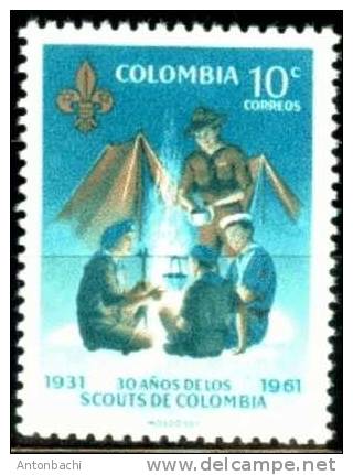 COLOMBIE / COLOMBIA - 1962 - * -  YT 605 - SC 746 - MIC 1024- SCOUTS - Other & Unclassified