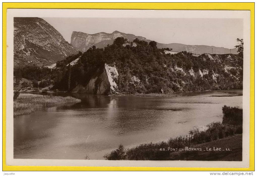 PONT En ROYANS  ( Isere ) Le Lac - Pont-en-Royans