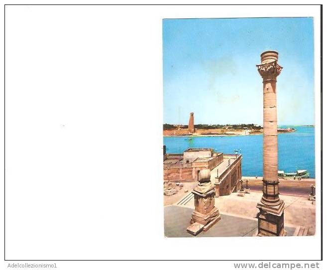 17691)cartolina Illustratoria    Brindisi - Colonne Terminali Della Via Appia - Brindisi