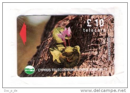 Cyprus - Zypern - Chypre - CYP M-52 - 18CYPC - Flower 10 Pound - Mint In Blister - Cyprus