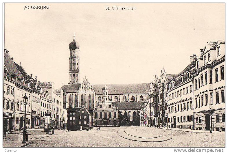 696  AUGSBURG   ST ULRICHKIRCHEN  Non écrite - Augsburg