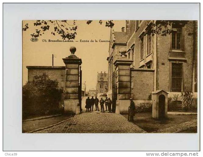 0036156  - LAEKEN  -  Entrée De La Caserne - Laeken