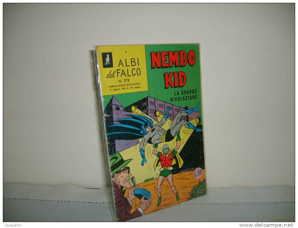 Albi Del Falco "Nembo Kid" (Mondadori 1961) N. 278 - Super Heroes