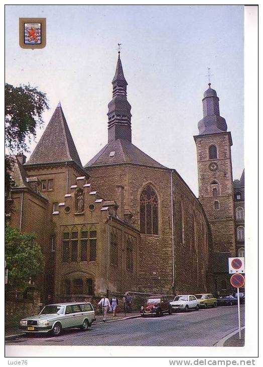 LUXEMBOURG - Eglise  Saint Michel  -  Véhicules Anciens  -  N°  306 / 13 - Luxembourg - Ville