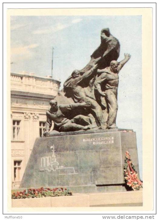 Russia 1968. Cartolina Viaggiata ODESSA - Monumento. - Enteros Postales