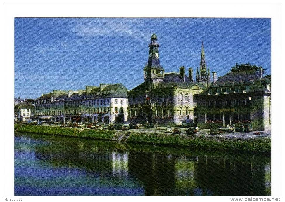 CPM De Chateaulin   Vue Générale Prise Des Rives De L Aulne - Châteaulin