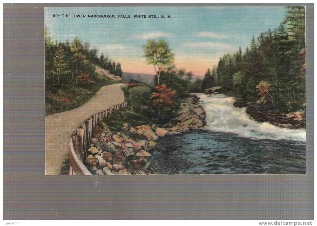 The Lower Ammonoosuc Falls, White Mountains, New Hampshire - White Mountains