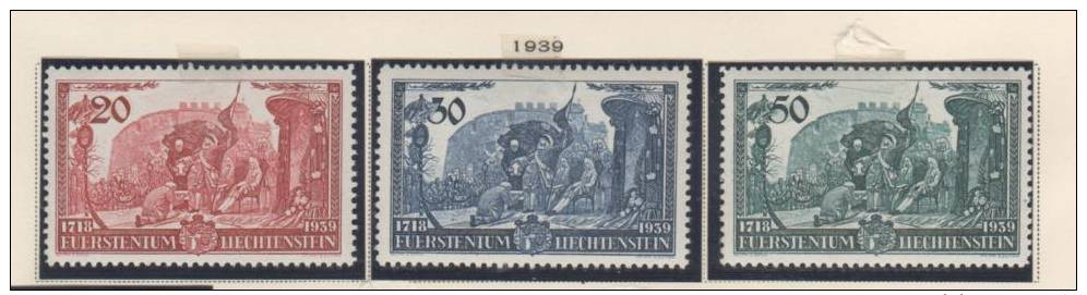 LIECHTENSTEIN...1939...MLH - Neufs