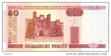 Belarus- 50 Roubles 2000 Years - UNC - Bielorussia