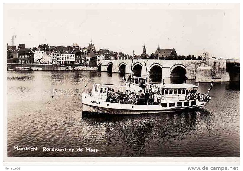 MAASTRICHT Rondvaart Op De Maas - Bateau Sur La Meuse : Le " JANIHUDI 13 " - Maastricht