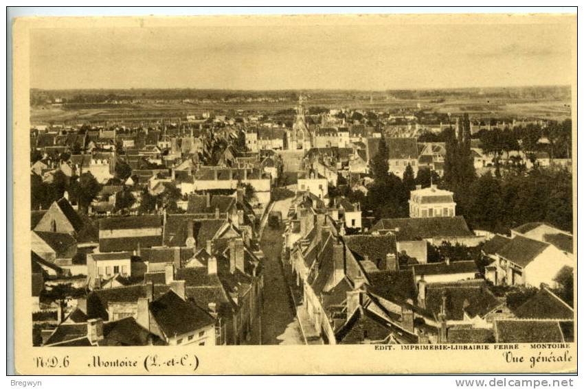 41 - CPA Montoire - Vue Générale - Montoire-sur-le-Loir