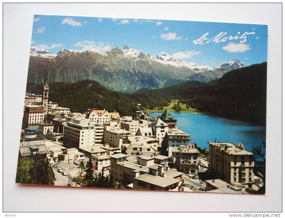 St.Moritz - CH-GR  CPM -VF   D46025 - Saint-Moritz