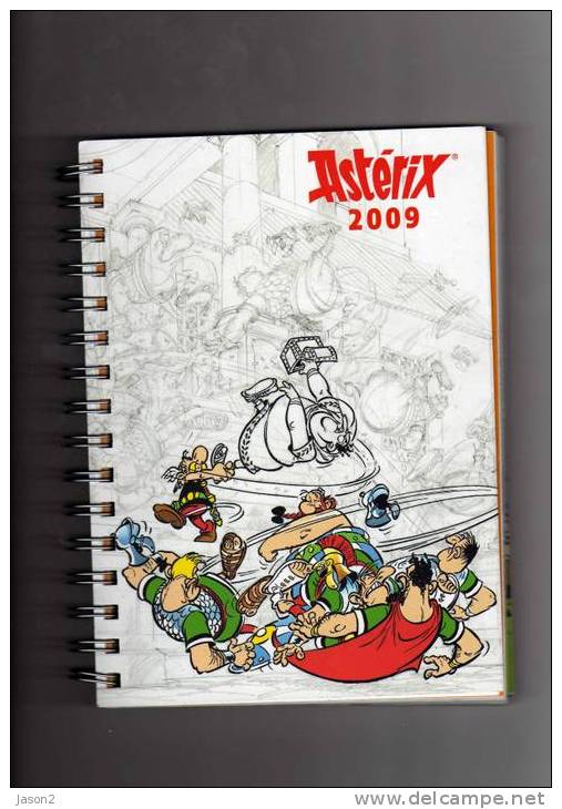 AGENDA Asterix 2009 130 Pages, De Nombreuses Illustrations - Diaries