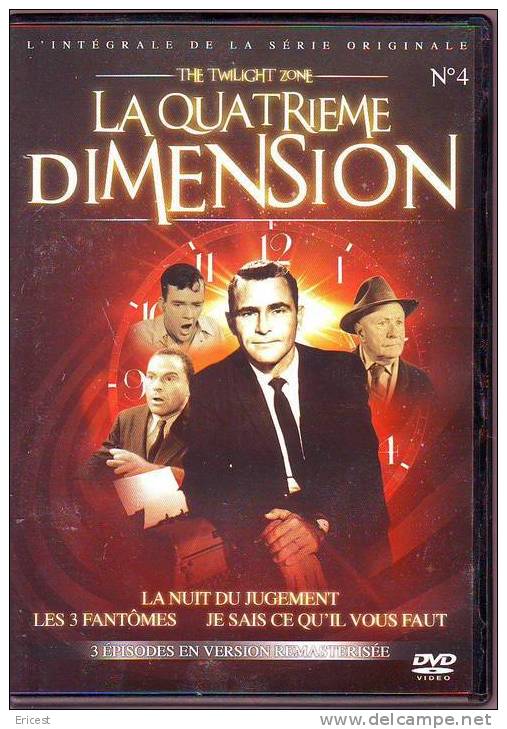 DVD LA QUATRIEME DIMENSION VOLUME 4 - Serie E Programmi TV