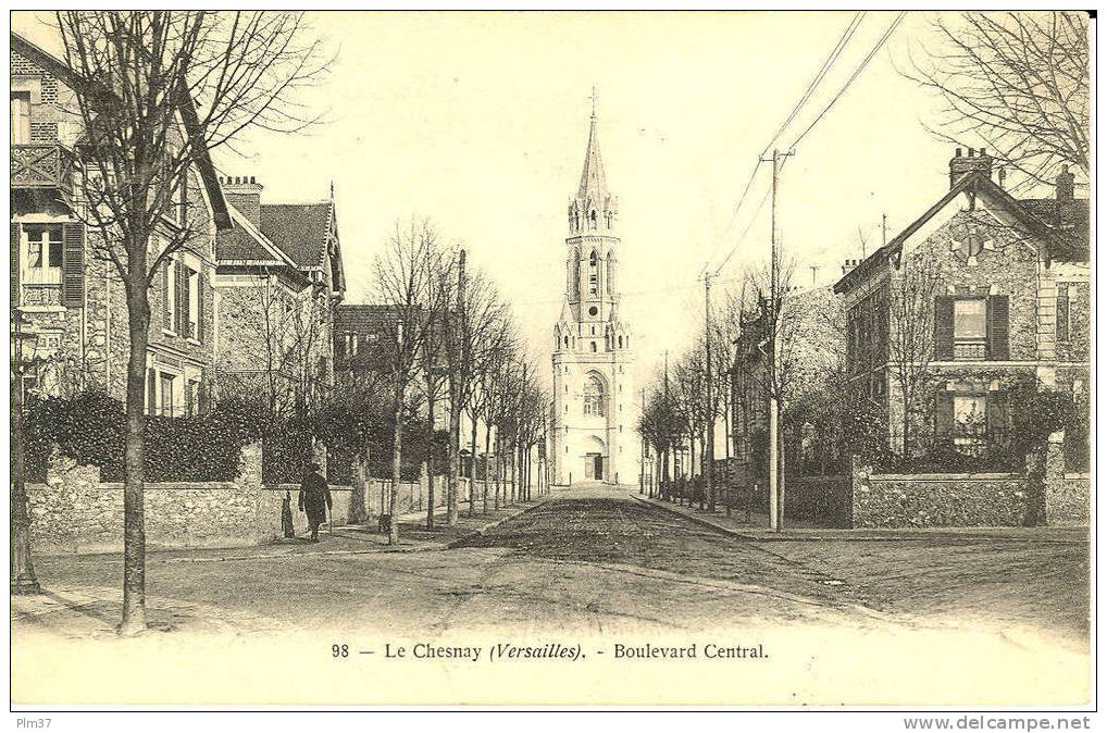 LE CHESNAY - Boulevard Central - Le Chesnay