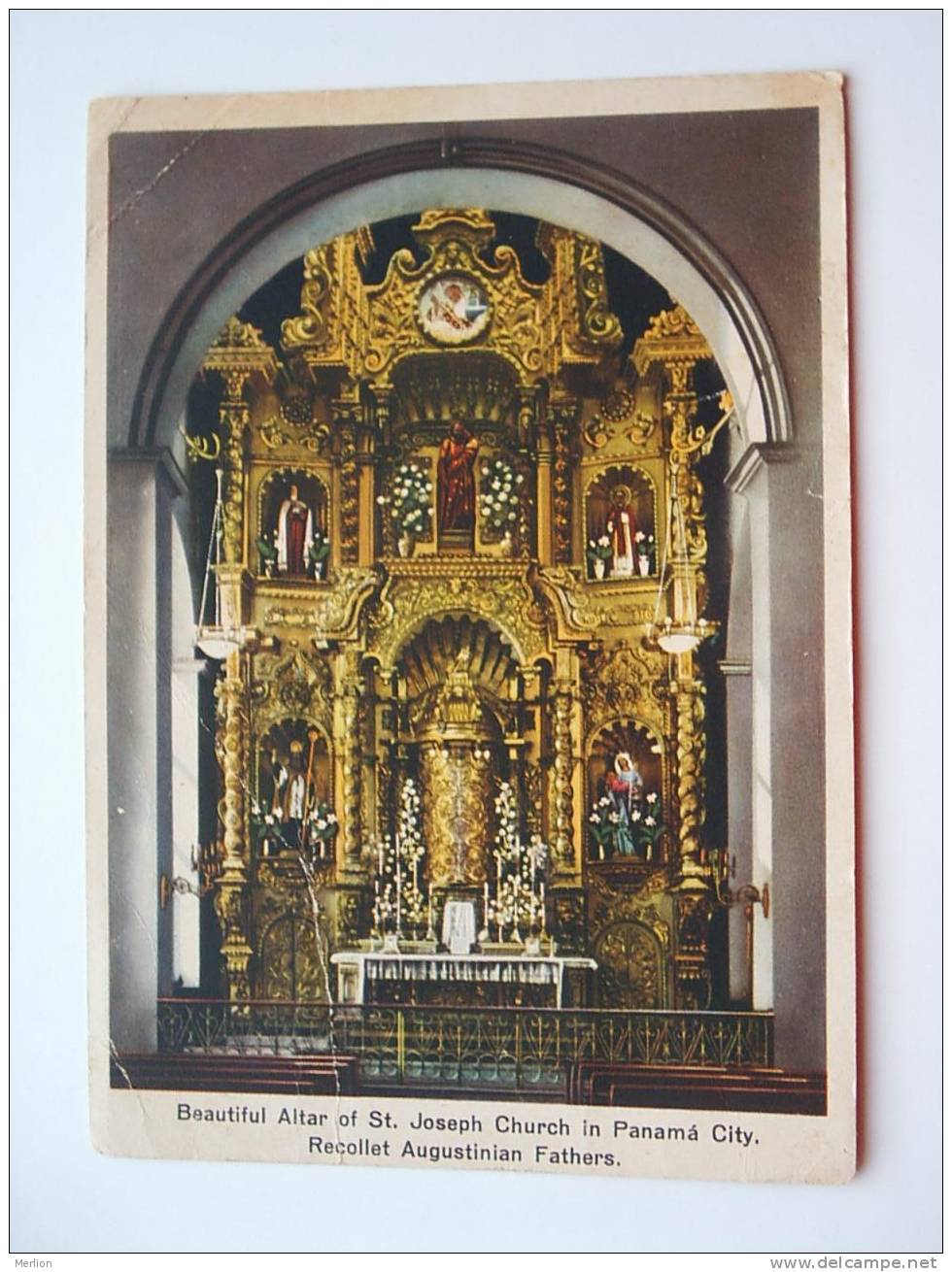 Panama - St.Joseph Church -Altar - Panama City -  Cca 1930-40´s   F-  D46160 - Panama