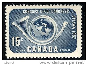 Canada Unitrade 372  MNH VF 14th Universal PostalUnion Conference, Ottawa UPU - Unused Stamps