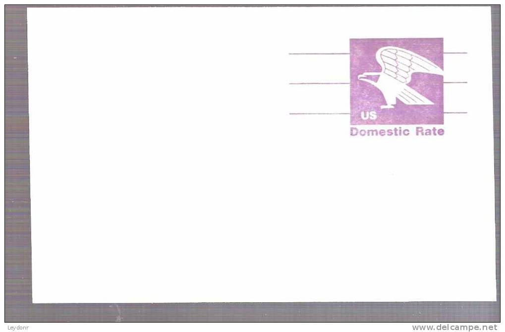 Postal Card - Eagle - Scott # UX88 - 1981-00