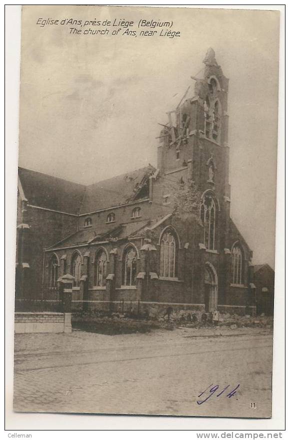 Eglise D'ans Pres De Liege (b276) - Ans