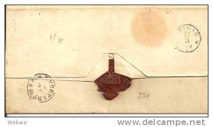 THT087/ THURN & TAXIS -  Schlossvippach Auf Mi. 38, Nr.-Stempel 375 - Brieven En Documenten