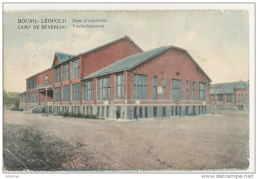 Camp De Beverloo Voetvolkkeuken Kleurkaart (863) - Leopoldsburg (Camp De Beverloo)