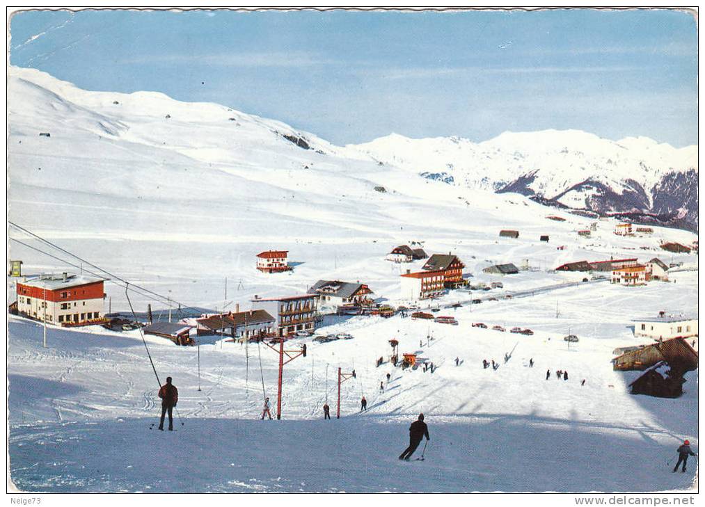 Carte Des Années 60 De La Toussuire -  Depuis Un Des Pistes - Vue Partielle De La Station - Sonstige & Ohne Zuordnung