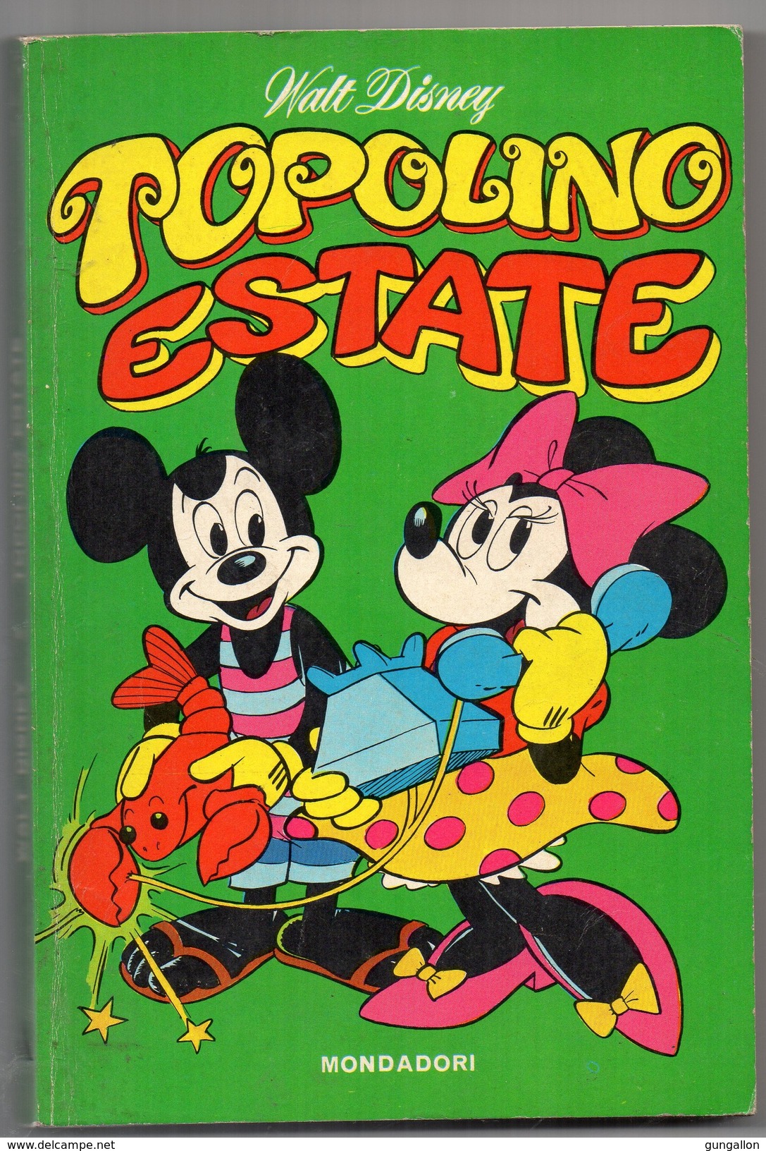 Classici Walt Disney  1° Serie (Mondadori Giugno 1971)  "Topolino Estate" - Disney