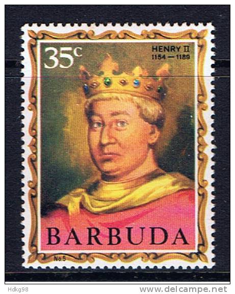 Barbuda+ 1970 Mi 46** Heinrich II. - Barbuda (...-1981)