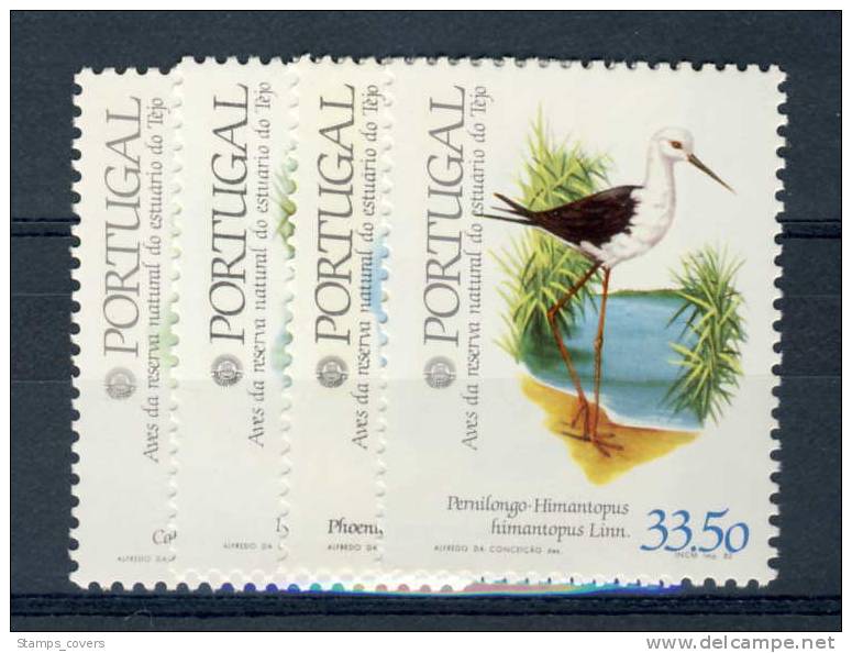 PORTUGAL MNH** MICHEL 1569/72 WATER BIRDS - Ungebraucht