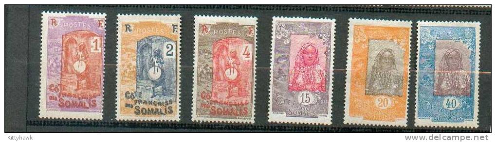 Cotso 249 - YT 83-84-85-88-89-93- 97 à 99 * - Used Stamps