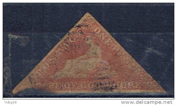 RSA+ KGH Kap Der Guten Hoffnung 1863 Mi 1 II Allegorie - Cape Of Good Hope (1853-1904)