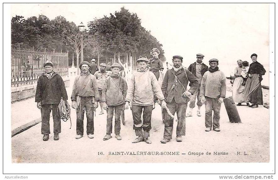 GROUPE DE MARINS - Saint Valery Sur Somme