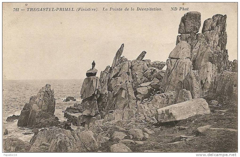 29 - Trégastel-Primel - La Pointe De La Décapitation - ND 761 (non Circulée) - [Plougasnou - Primel-Trégastel] - Pleyben