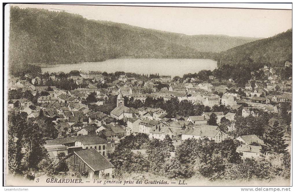 GERARDMER VUE PRISE DES GOUTTRIDOS N°3 - Gerardmer