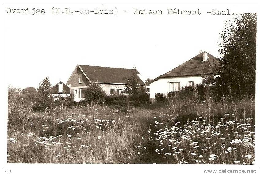 Overijse : Maison Hébrant- Smal (fotokaart) - Overijse