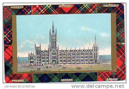 Various TARTANS - Marioschal College Aberdeen- Scotland - Aberdeenshire