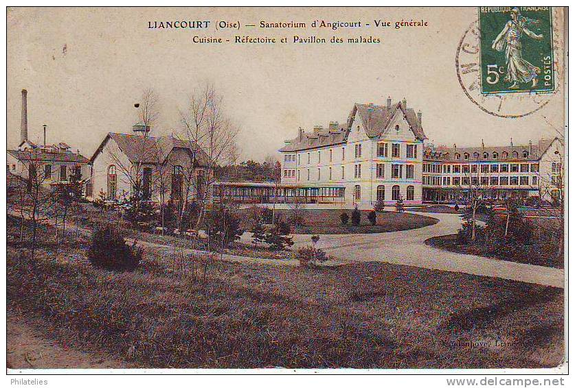 LIANCOURT  SANATORIUM  D ANGICOURT - Liancourt