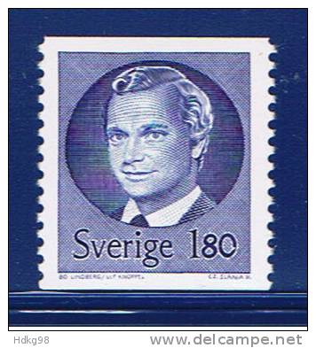 S Schweden 1983 Mi 1243-45** König Und Königin - Unused Stamps