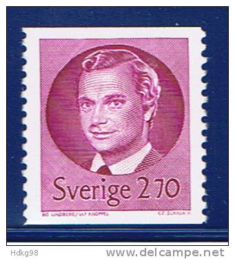 S Schweden 1983 Mi 1243-45** König Und Königin - Unused Stamps