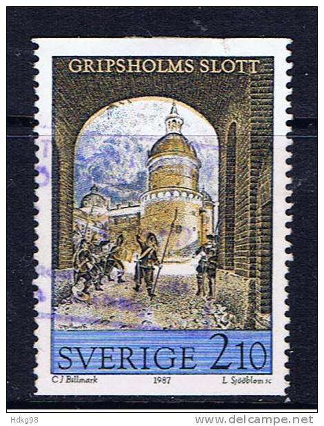 S+ Schweden 1987 Mi 1449 Torbogen - Used Stamps